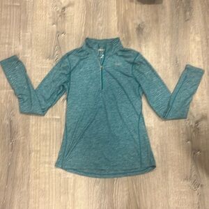 Nike dri-fit zippered pullover